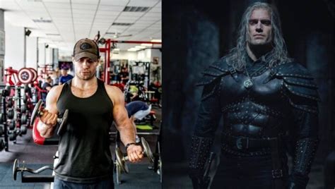 henry cavill the witcher workout